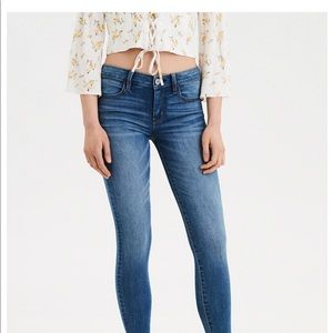 American Eagle Super Stretch Jegging Ankle
